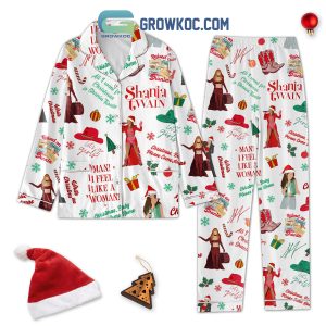All I Want For Christmas Is Shania Twain Pajamas Set