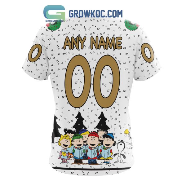 Anaheim Ducks NHL Mix Snoopy Peanuts Christmas Personalized Hoodie T Shirt