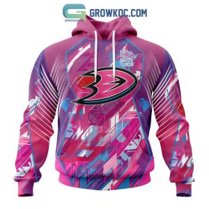 Anaheim Ducks NHL Special Design I Pink I Can! Fearless Again Breast Cancer Hoodie T Shirt
