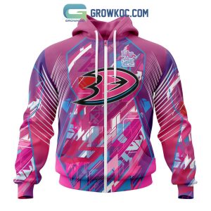 Anaheim Ducks NHL Special Design I Pink I Can! Fearless Again Breast Cancer Hoodie T Shirt