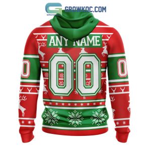 Anaheim Ducks Special Santa Claus Christmas Is Coming Personalized Hoodie T Shirt