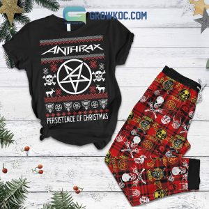 Anthrax Persistence Of Christmas Pajamas Set