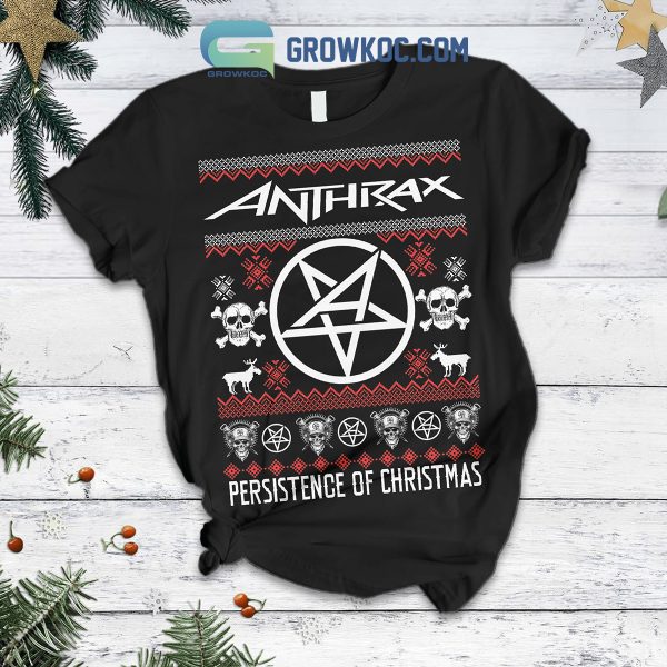 Anthrax Persistence Of Christmas Pajamas Set