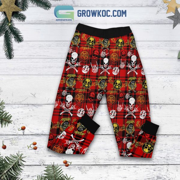 Anthrax Persistence Of Christmas Pajamas Set