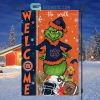 Boise State Broncos NCAA Grinch Football Welcome Christmas House Garden Flag