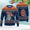 Boise State Broncos NCAA Ho Ho Ho Snow Christmas Personalized Ugly Sweater