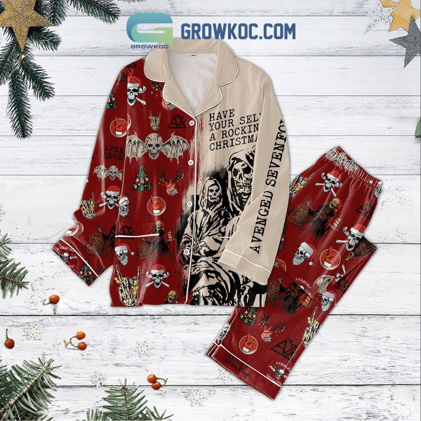 Avenged Sevenfold Have Your Self A Rockin’ Christmas Holidays Pajamas Set