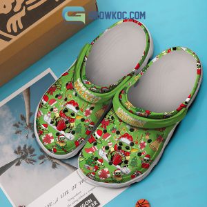 Baby Yoda Merry Christmas Clogs Crocs