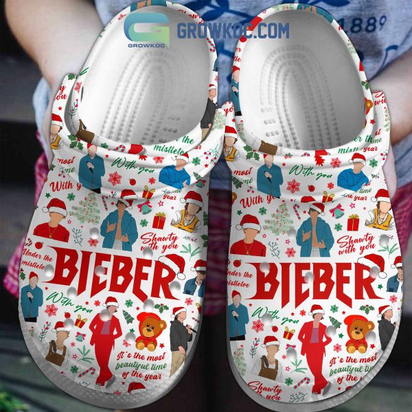 Bieber Shawty With You It’s The Most Beautiful Time Of The Year Clogs Crocs