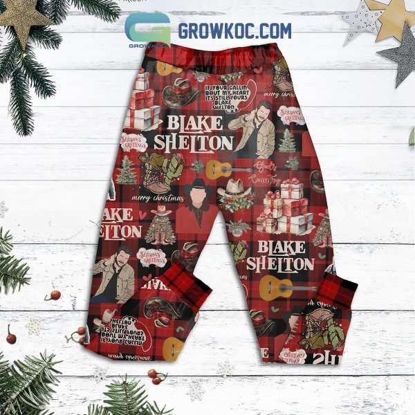 Blake Shelton You Make It Feel Like Christmas Pajamas Set