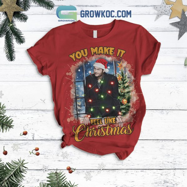 Blake Shelton You Make It Feel Like Christmas Pajamas Set