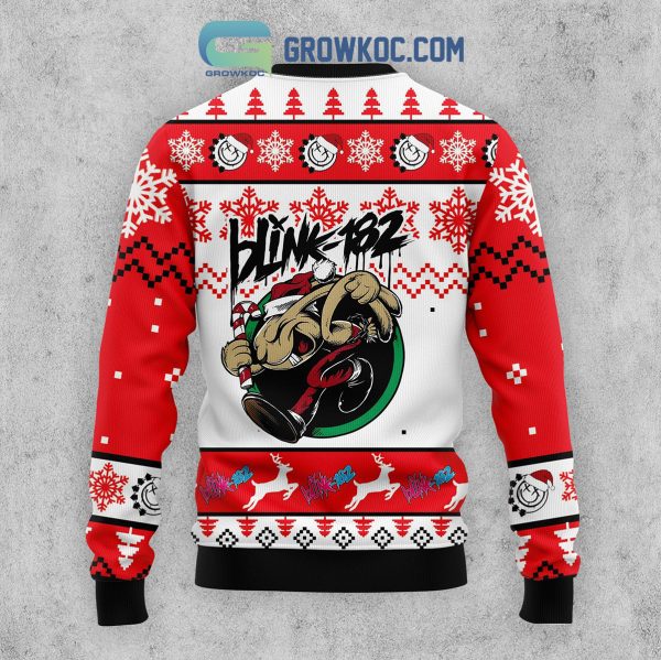 Blink 182 Merry Christmas Ugly Sweater