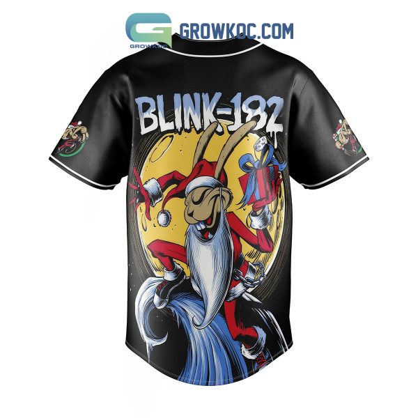 Blink 182 Merry X Mas Baseball Jersey