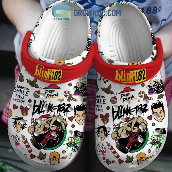 Blink 182 When You Smile I Melt Inside Clogs Crocs