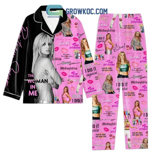 Britney Spears Kiss Me Baby One More Time Pajamas Set