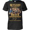 Bruce Springsteen 60 Years 1964 2024 Memories T Shirt