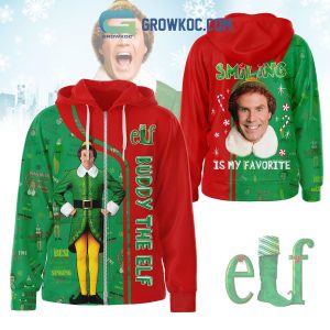 Elf Niny Muggins Christmas Movies Happy Holiday Fleece Pajamas Set