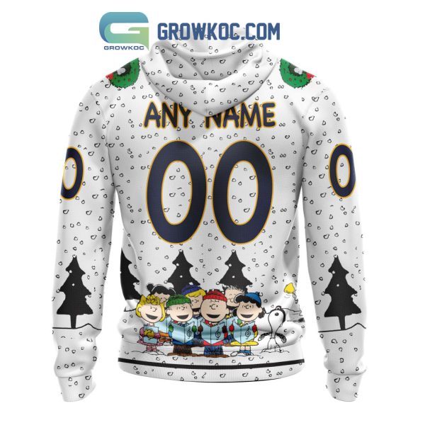 Buffalo Sabres NHL Mix Snoopy Peanuts Christmas Personalized Hoodie T Shirt