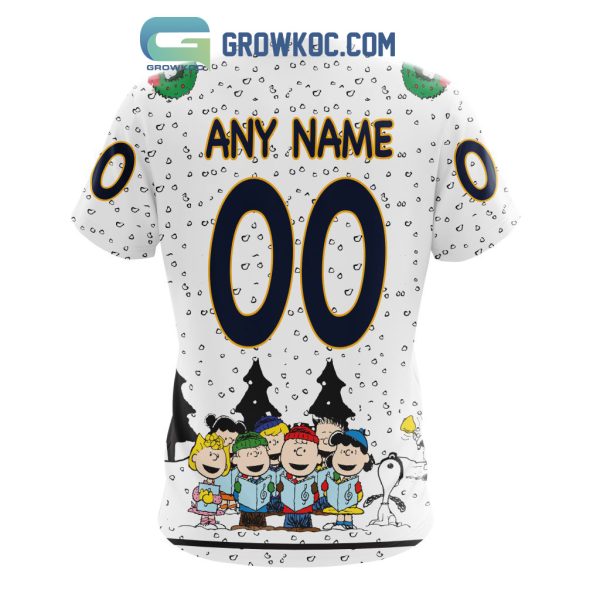 Buffalo Sabres NHL Mix Snoopy Peanuts Christmas Personalized Hoodie T Shirt