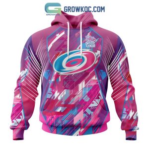 Carolina Hurricanes NHL Special Design I Pink I Can! Fearless Again Breast Cancer Hoodie T Shirt