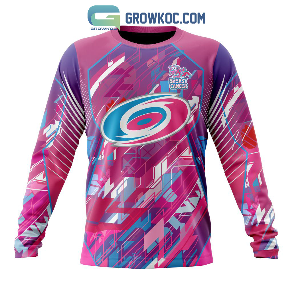 Carolina Hurricanes NHL Special Design I Pink I Can! Fearless