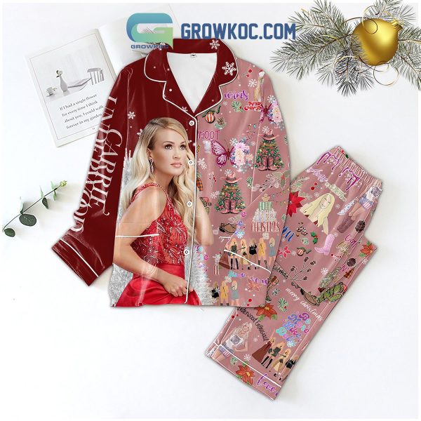 Carrie Underwood Have A Holly Dolly Christmas Pajamas Set