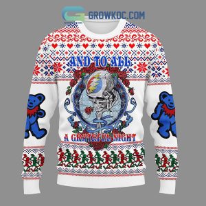 Christmas Holiday And To All A Grateful Night Ugly Sweater