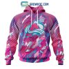 Colorado Avalanche NHL Special Design I Pink I Can! Fearless Again Breast Cancer Hoodie T Shirt