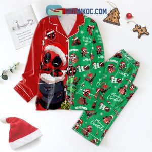 Deadpool I’m On The Naughty List Christmas Pajamas Set