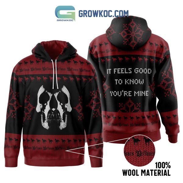 Deftones Rock Band Logo It Feels Good To Know You Are Mine Christmas Hoodie Sweater