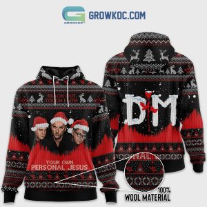 Depeche Mode Reach Out Touch Faith Your Own Personal Jesus Christmas Zip Hoodie Sweater
