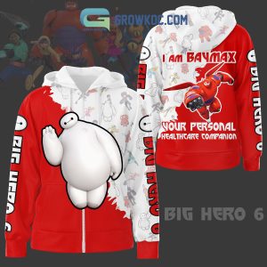 Disney Movie Big Hero 6 I Am Baymax Your Personal Healthcare Companion Hoodie Shirts
