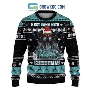 Disturbed Get Down With Christmas Personalized Ugly Sweater