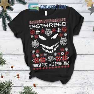 Disturbed Indestructible Christmas Heavy Metal Never Die Pajamas Set