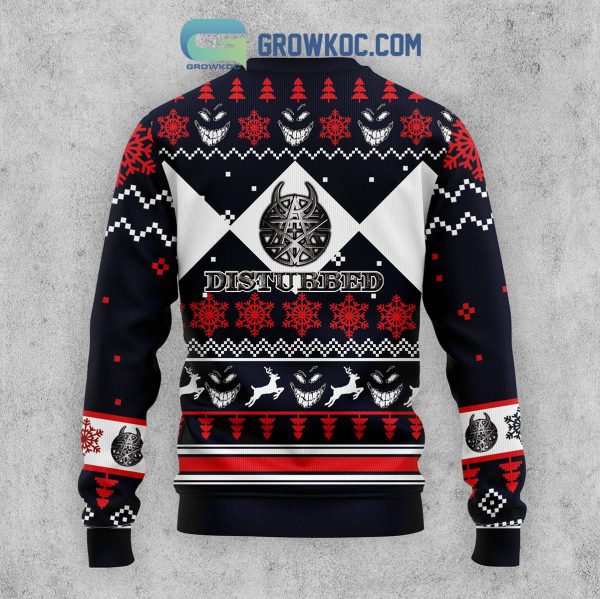 Disturbed Snow Christmas Ugly Sweater
