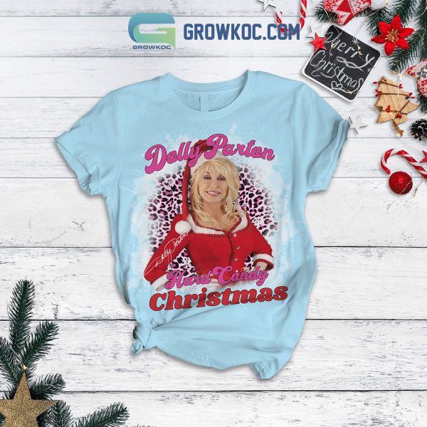 Dolly Parton Hard Candy Christmas Pajamas Set