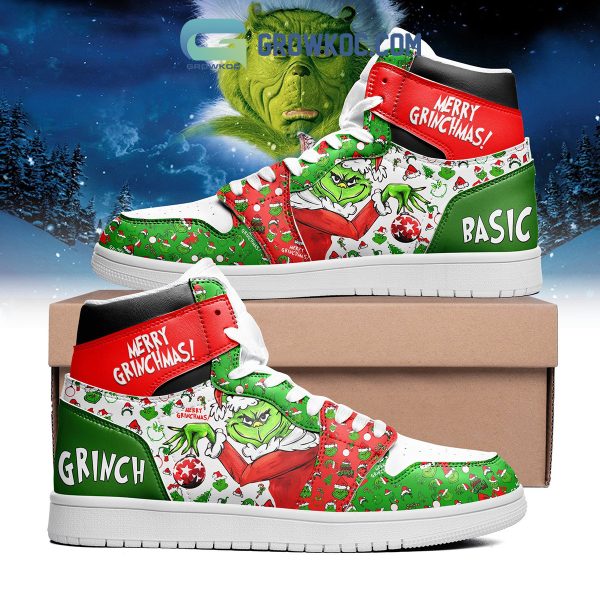 Dr. Seuss_ The Grinch Movies In My Grinch Era Christmas Merry Grinchmas Air Jordan Shoes