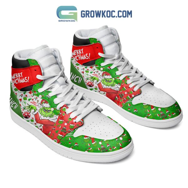 Dr. Seuss_ The Grinch Movies In My Grinch Era Christmas Merry Grinchmas Air Jordan Shoes