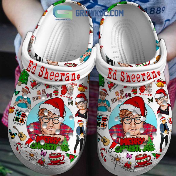 Ed Sheeran Merry Christmas Clogs Crocs