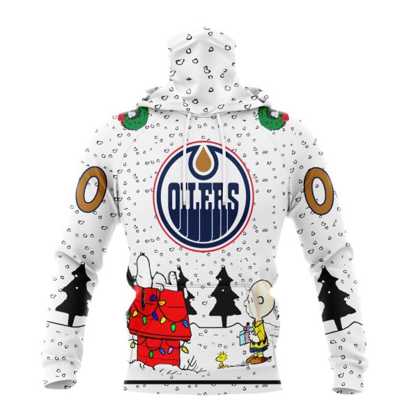 Edmonton Oilers NHL Mix Snoopy Peanuts Christmas Personalized Hoodie T Shirt