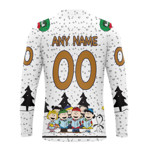 Edmonton Oilers NHL Mix Snoopy Peanuts Christmas Personalized Hoodie T Shirt