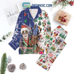 Elton John Rocket Man Merry Christmas Pajamas Set