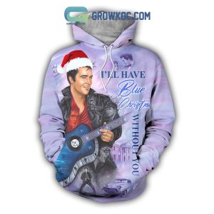 Elvis Presley I’ll Have Blue Christmas Without You Hoodie Leggings Set