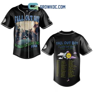 Fall Out Boy So Much For 20ur Dust With Jimmy Eat World Baseball Jersey