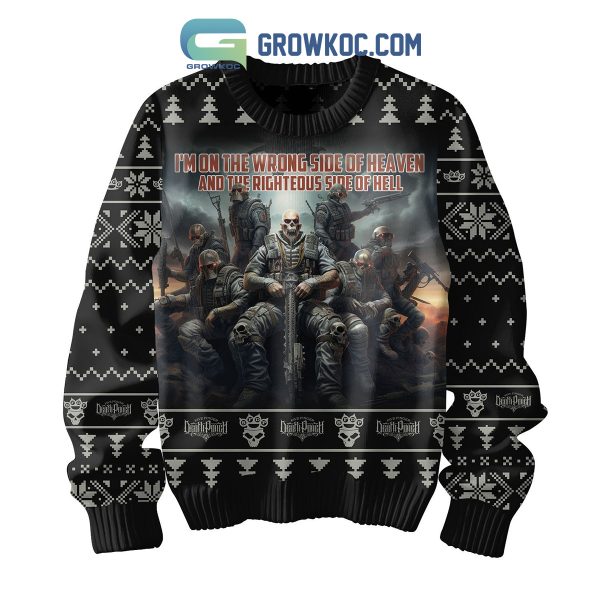 Five Finger Death Punch Side Of Hell Christmas Ugly Sweater