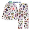 Elvis Presley King Of Rock and Roll Can Not Help Falling In Love With You  Silk Pajamas Set Pink Edition