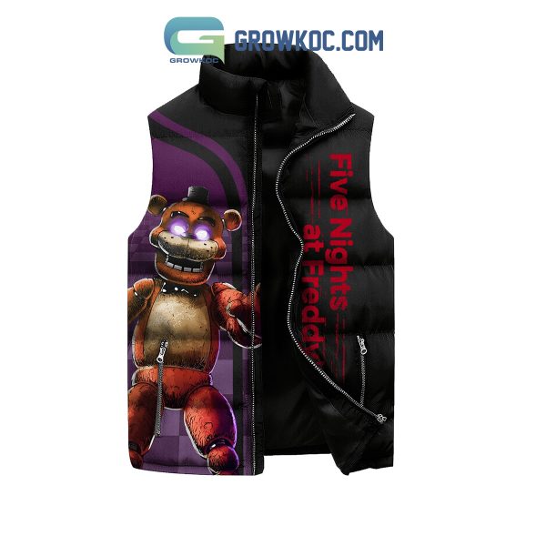 Five Nights At Freddy’s I Survived Sleeveless Puffer Jacket