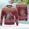 Georgia Bulldogs NCAA Ho Ho Ho Snow Christmas Personalized Ugly Sweater