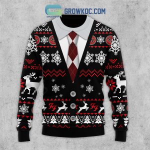 Foo Fighter Snow Christmas Ugly Sweater