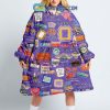 Friends TV Sitcom Series Christmas Oodie Hoodie Blanket